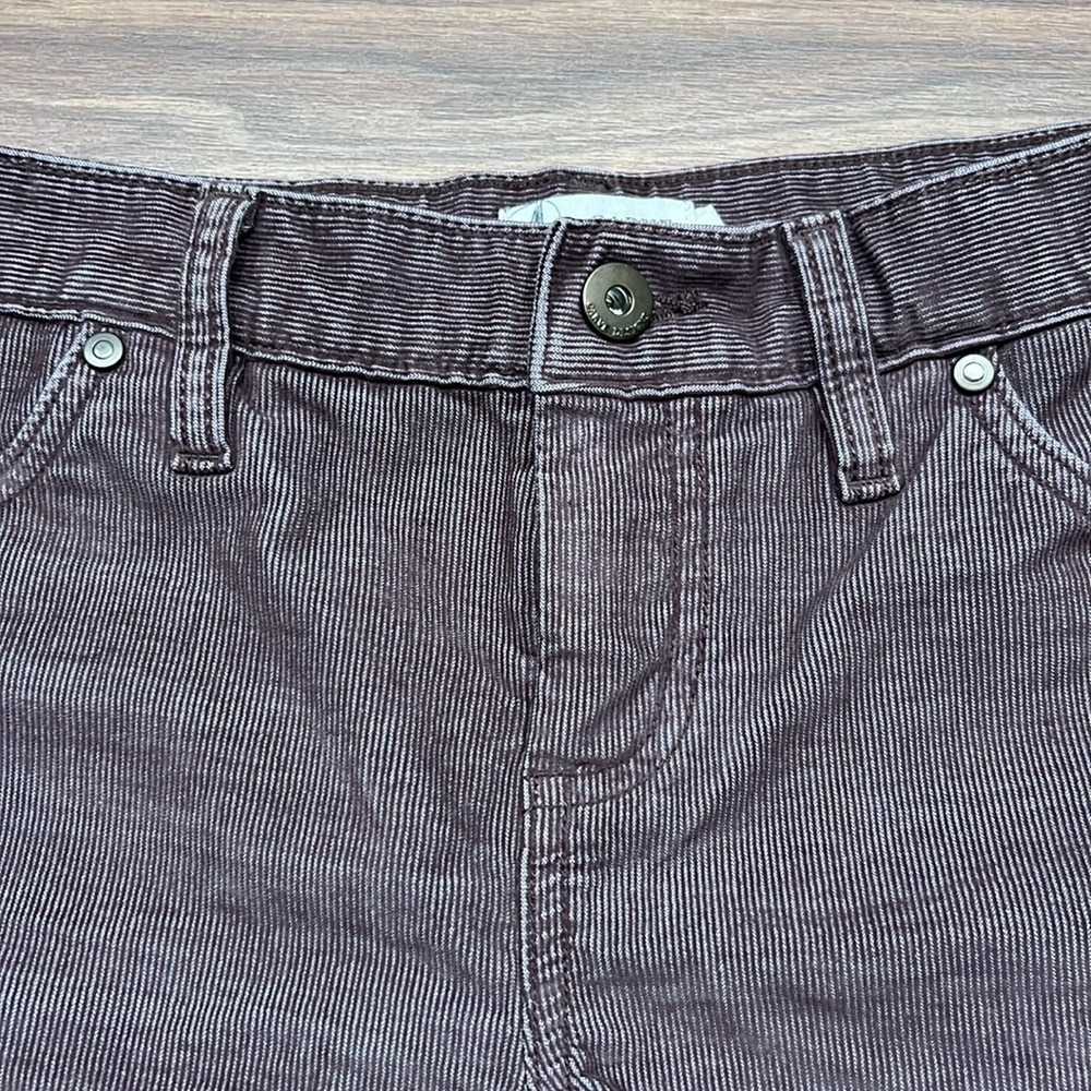 Carve Designs Purple Denim Cutoff Shorts - Picture 3 of 7